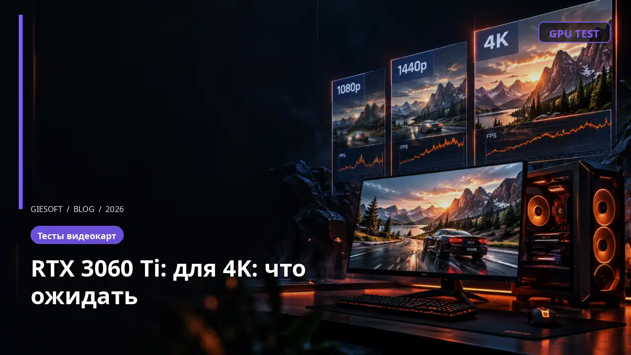 RTX 3060 Ti: для 4K: что ожидать