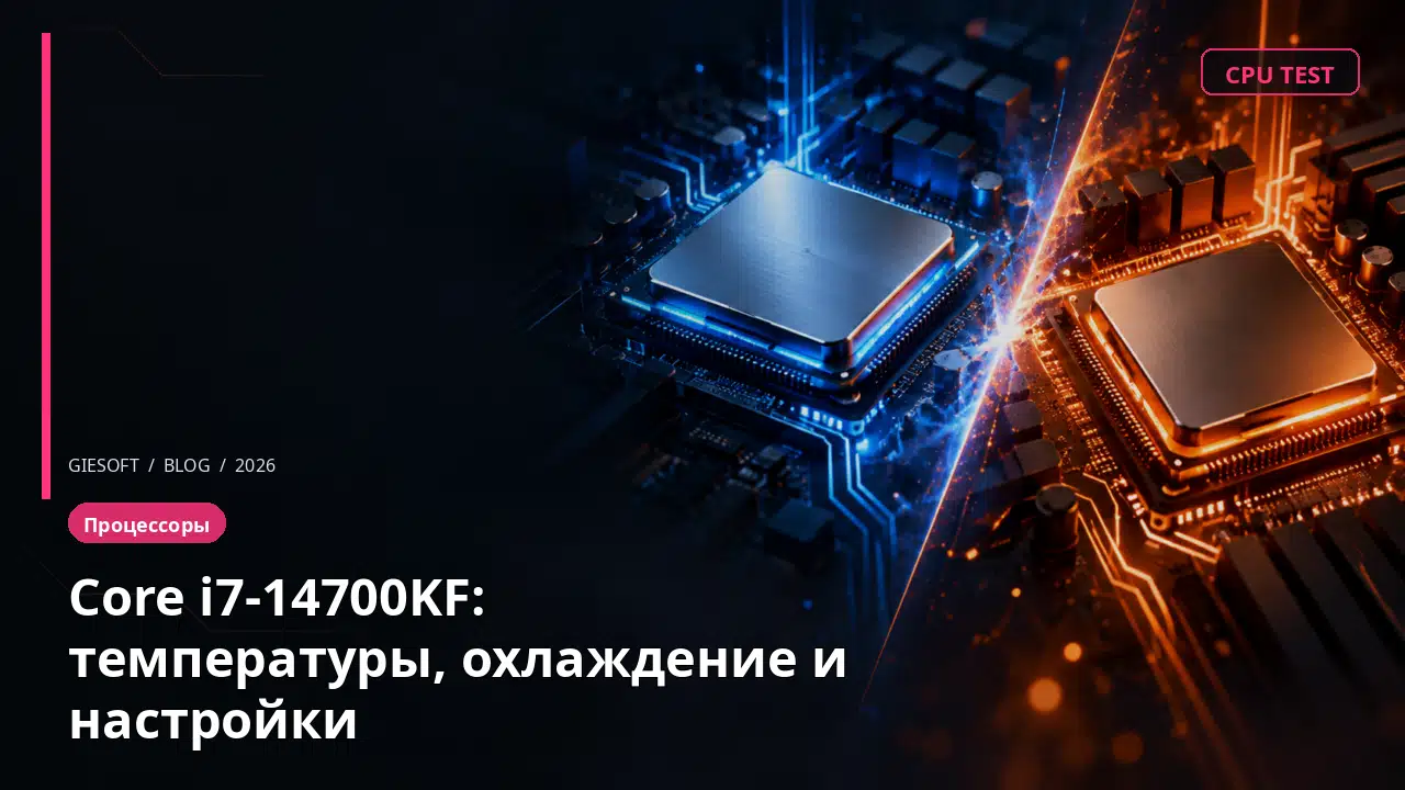 Core i7-14700KF: температуры, охлаждение и настройки