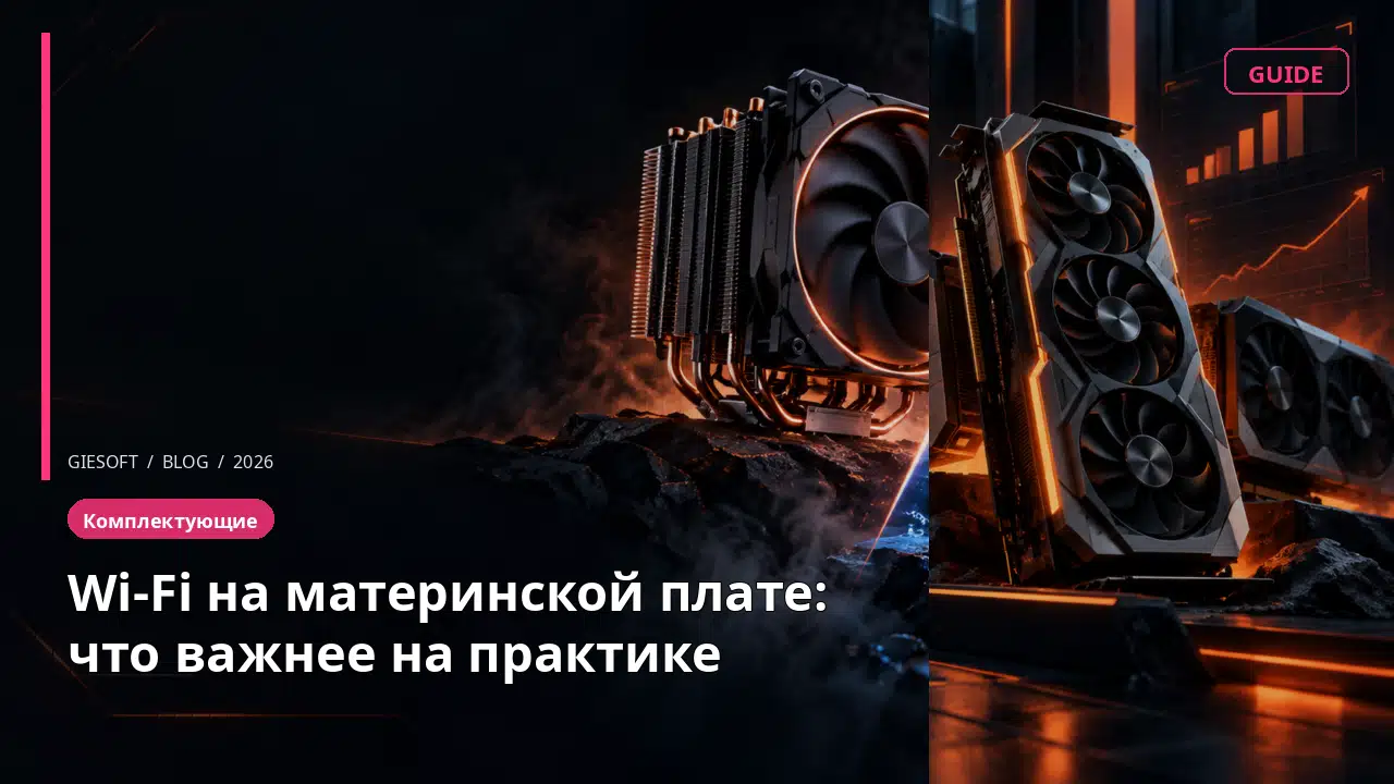 Wi-Fi на материнской плате: что важнее на практике