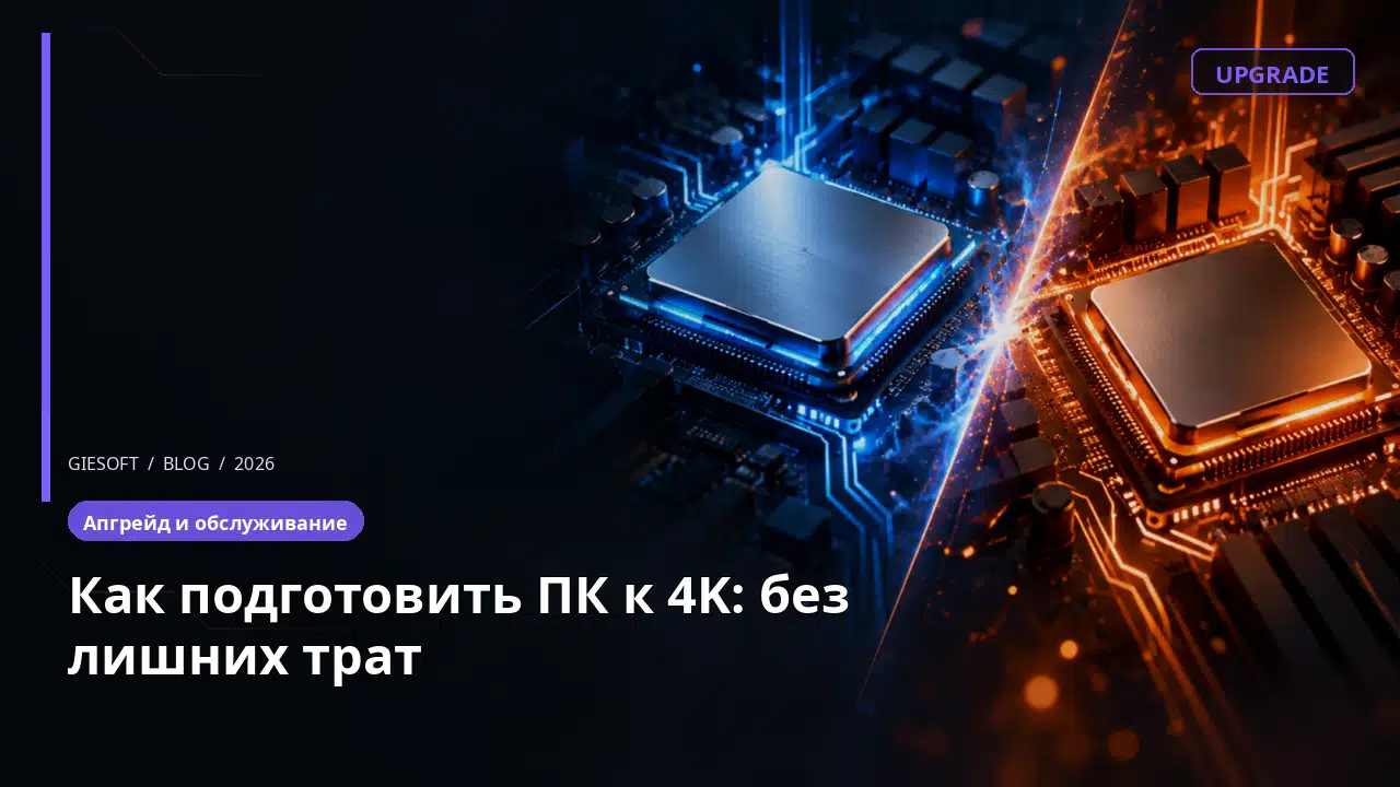 Как подготовить ПК к 4K: без лишних трат