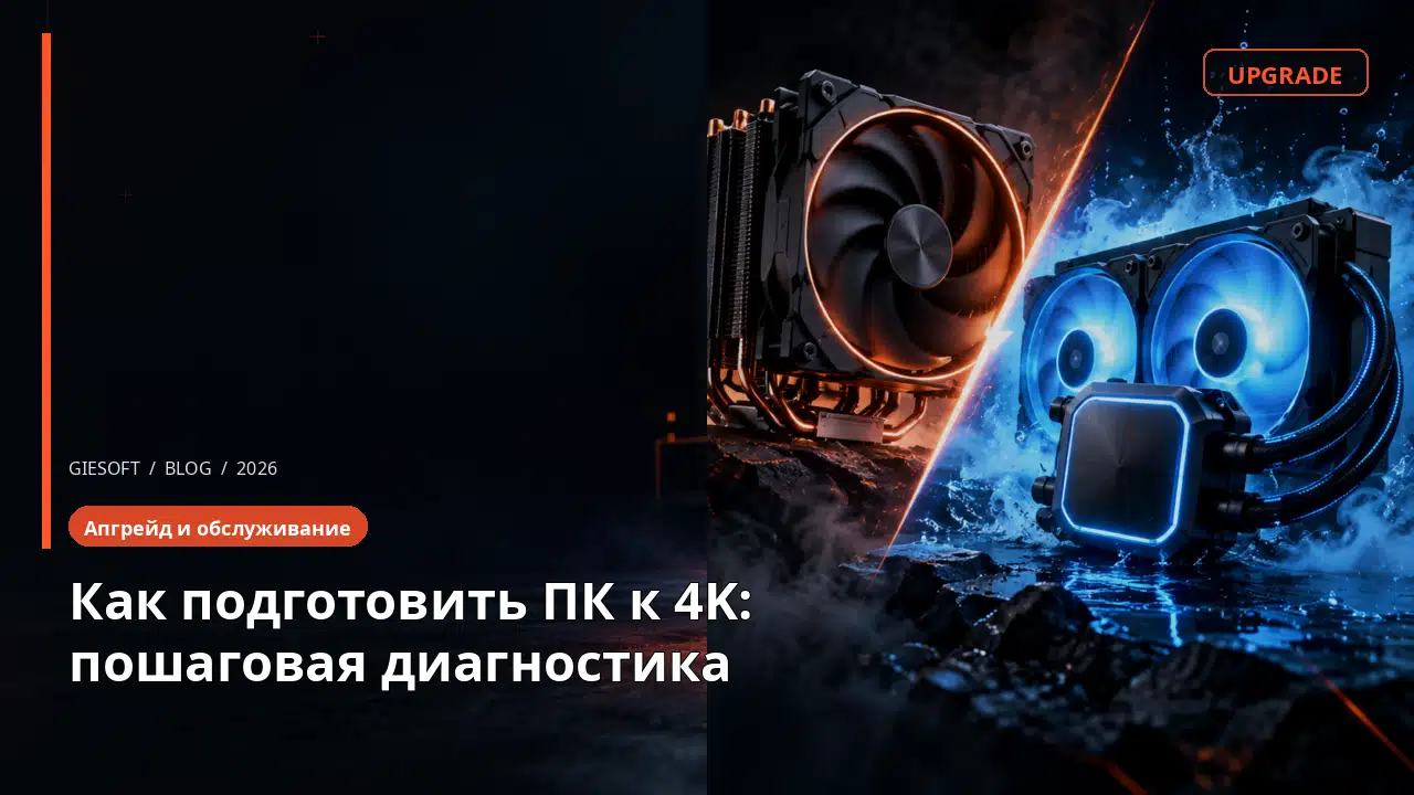 Как подготовить ПК к 4K: пошаговая диагностика