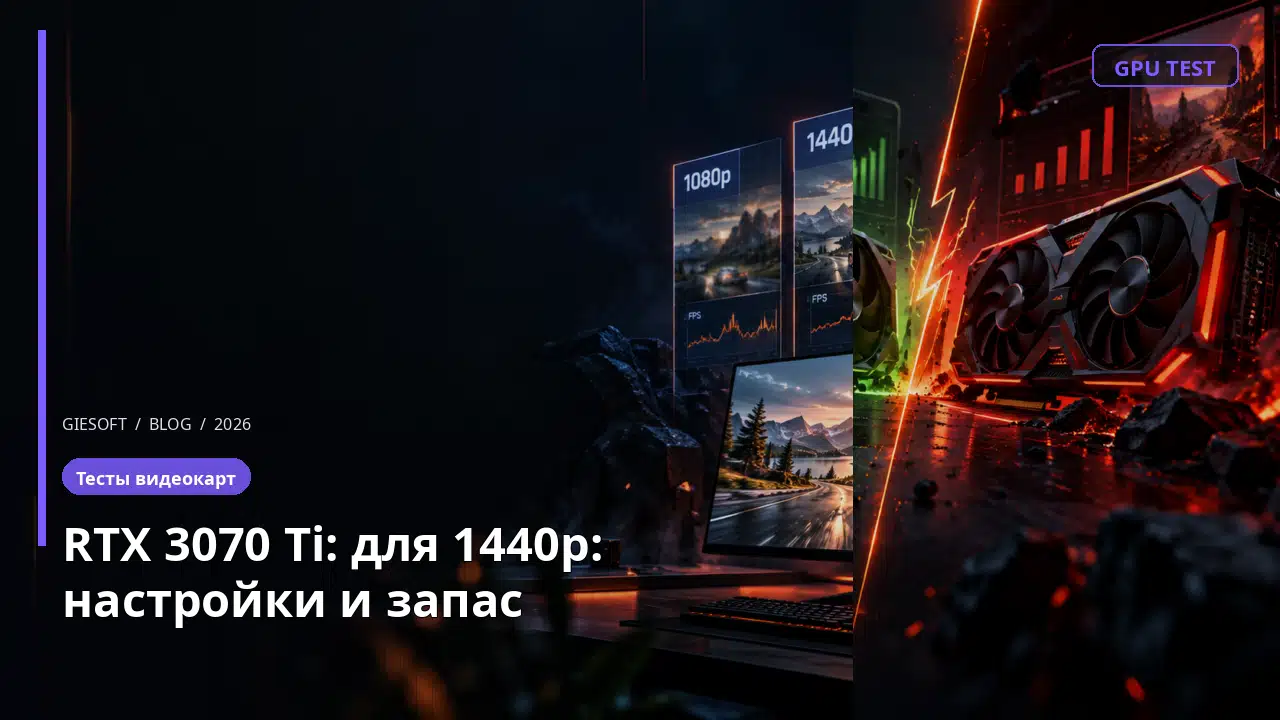 RTX 3070 Ti: для 1440p: настройки и запас