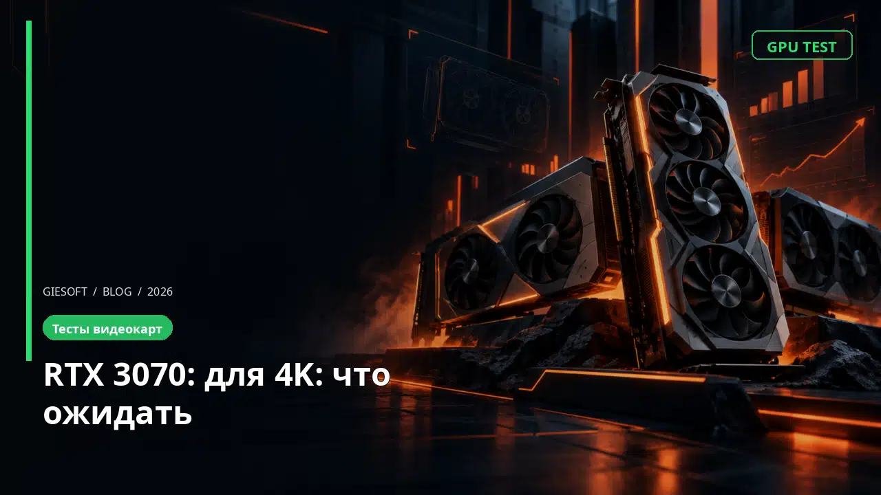 RTX 3070: для 4K: что ожидать