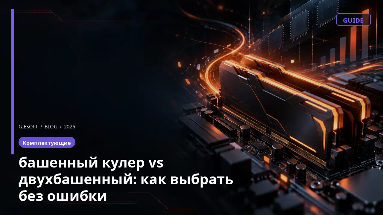 башенный кулер vs двухбашенный: как выбрать без ошибки