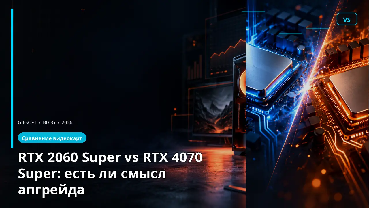 RTX 2060 Super vs RTX 4070 Super: есть ли смысл апгрейда