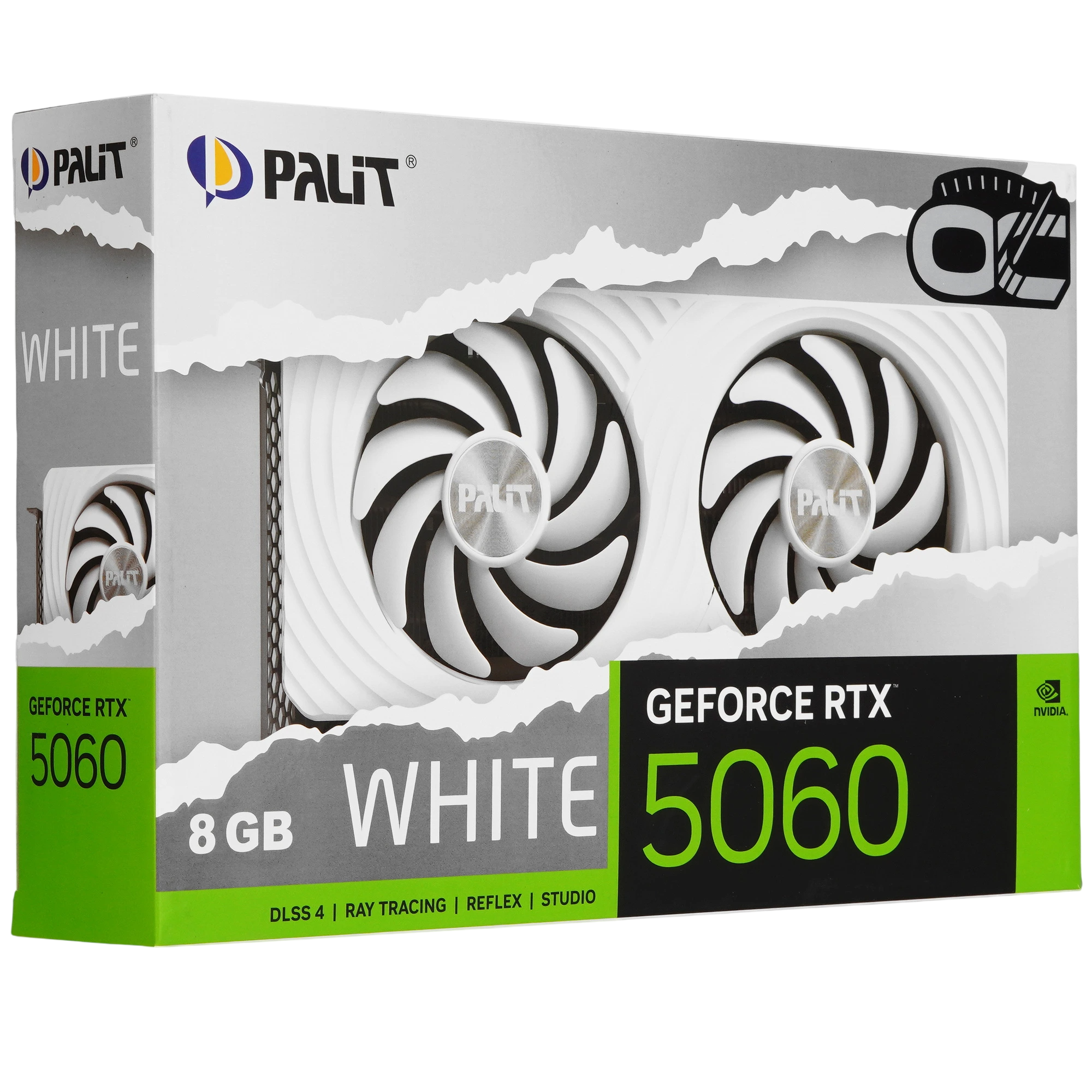 Видеокарта Palit GeForce RTX 5060 White OC