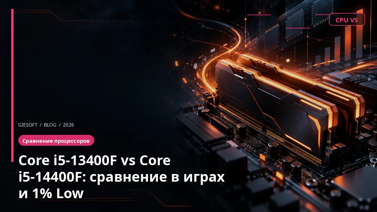 Core i5-13400F vs Core i5-14400F: сравнение в играх и 1% Low