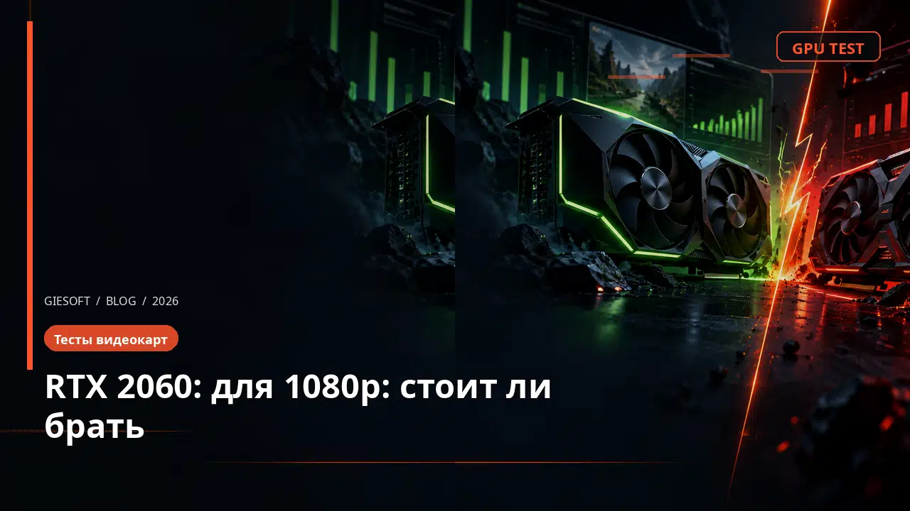 RTX 2060: для 1080p: стоит ли брать
