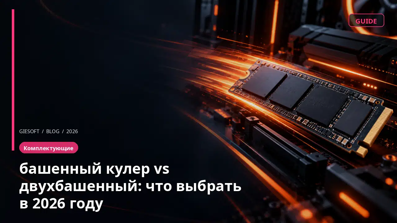 башенный кулер vs двухбашенный: что выбрать в 2026 году