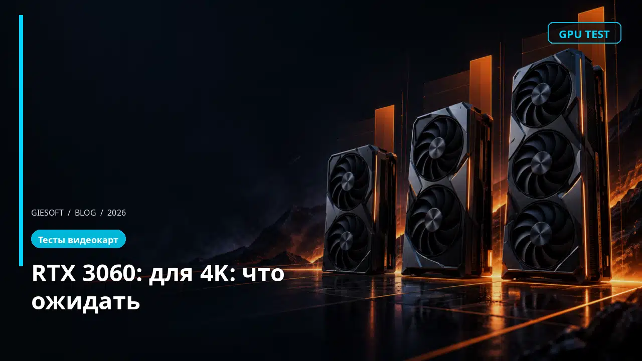 RTX 3060: для 4K: что ожидать