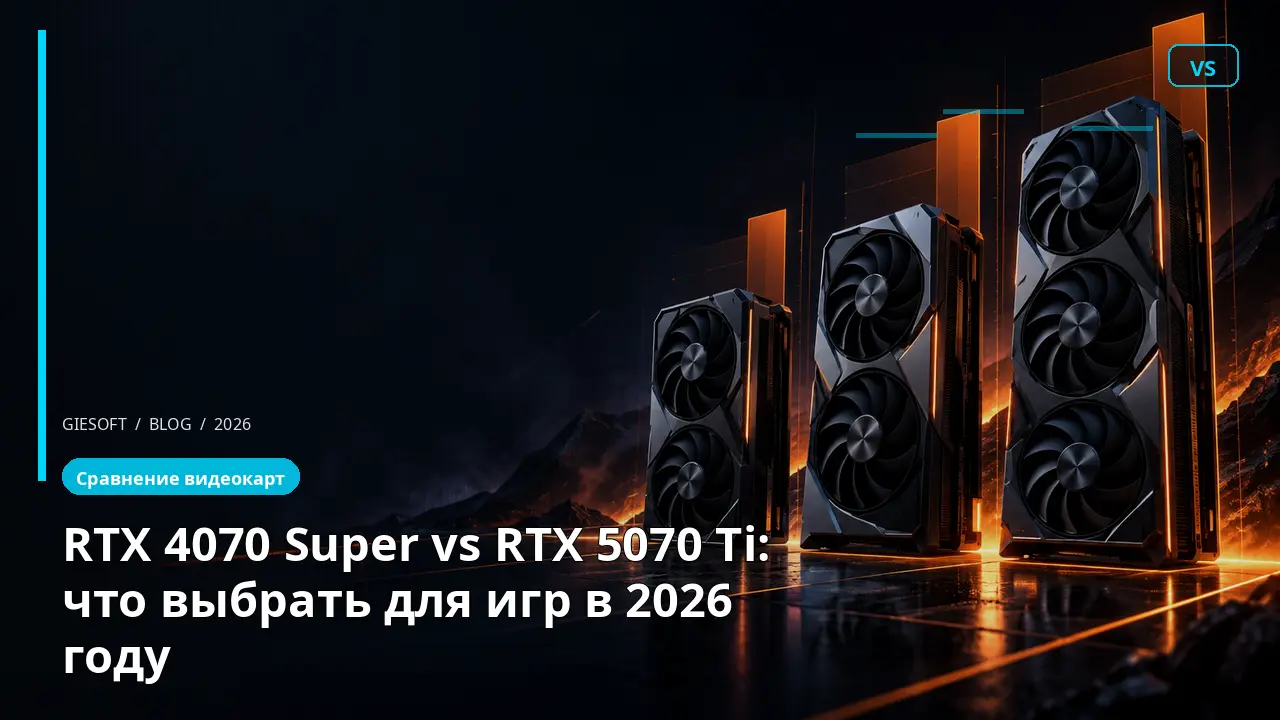 RTX 4070 Super vs RTX 5070 Ti: что выбрать для игр в 2026 году