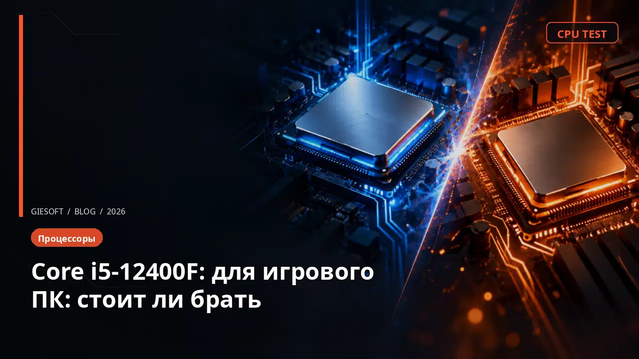 Core i5-12400F: для игрового ПК: стоит ли брать