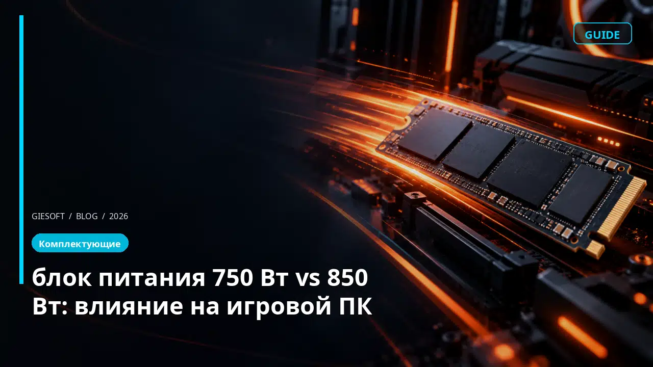 блок питания 750 Вт vs 850 Вт: влияние на игровой ПК