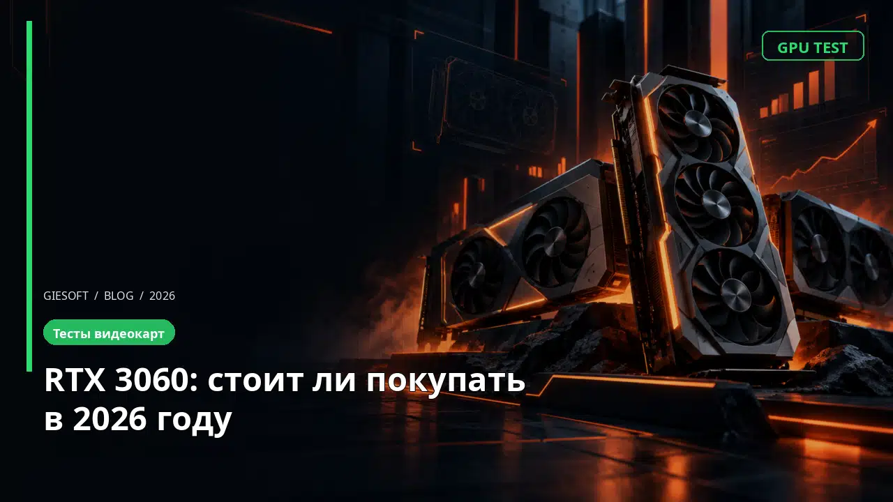 RTX 3060: стоит ли покупать в 2026 году
