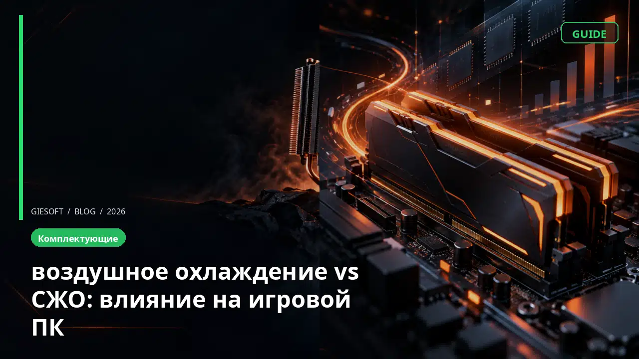 воздушное охлаждение vs СЖО: влияние на игровой ПК