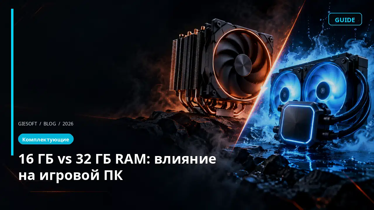 16 ГБ vs 32 ГБ RAM: влияние на игровой ПК