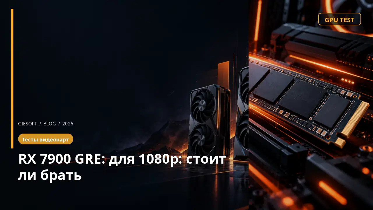 RX 7900 GRE: для 1080p: стоит ли брать