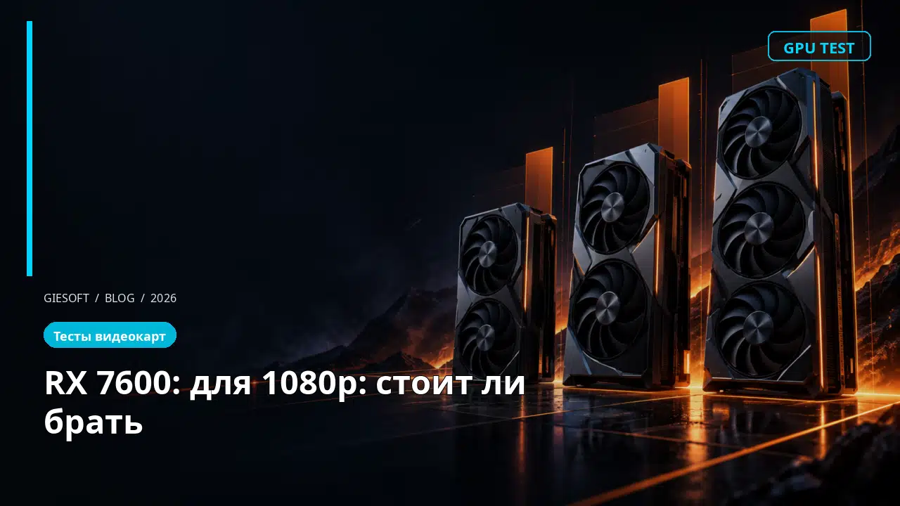 RX 7600: для 1080p: стоит ли брать