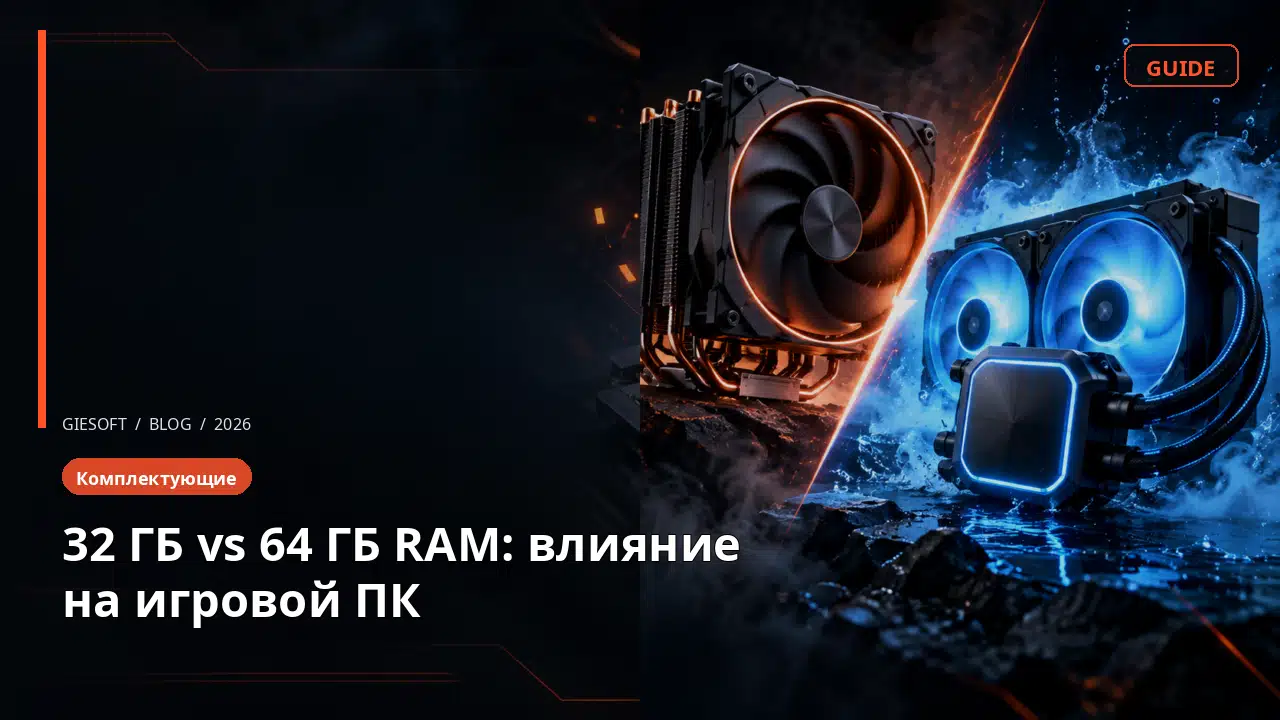 32 ГБ vs 64 ГБ RAM: влияние на игровой ПК