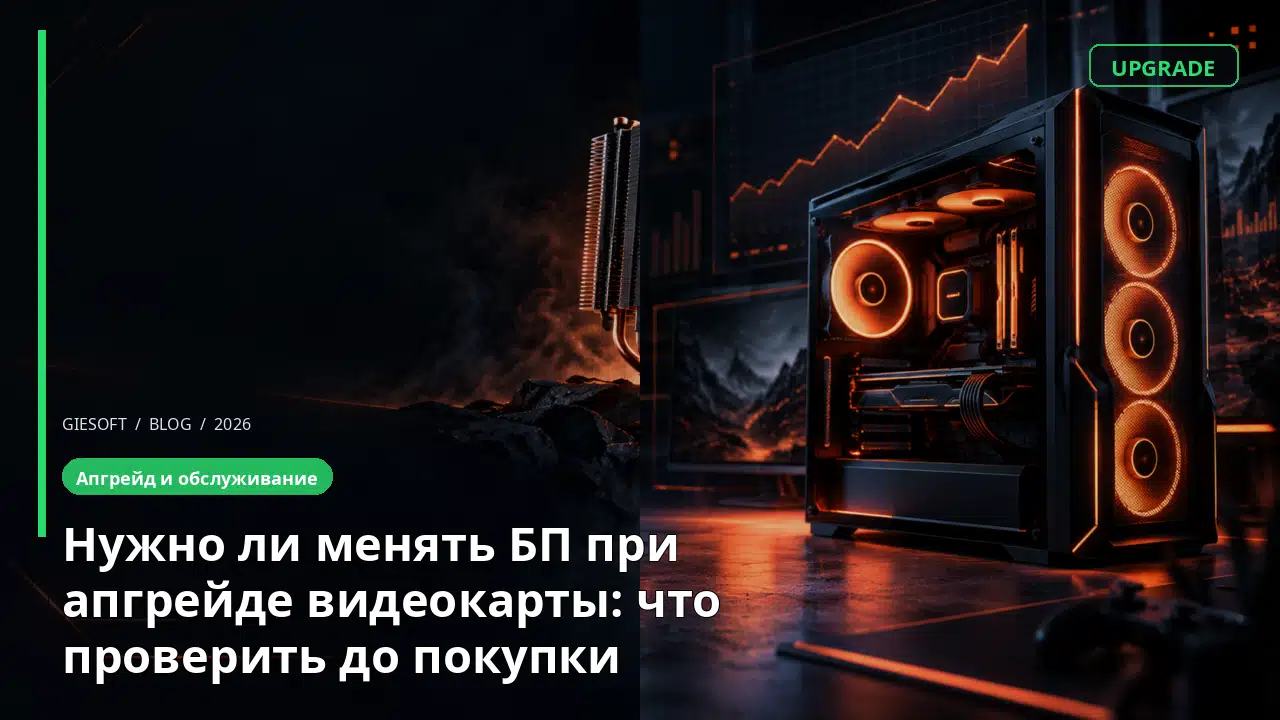 Нужно ли менять БП при апгрейде видеокарты: что проверить до покупки