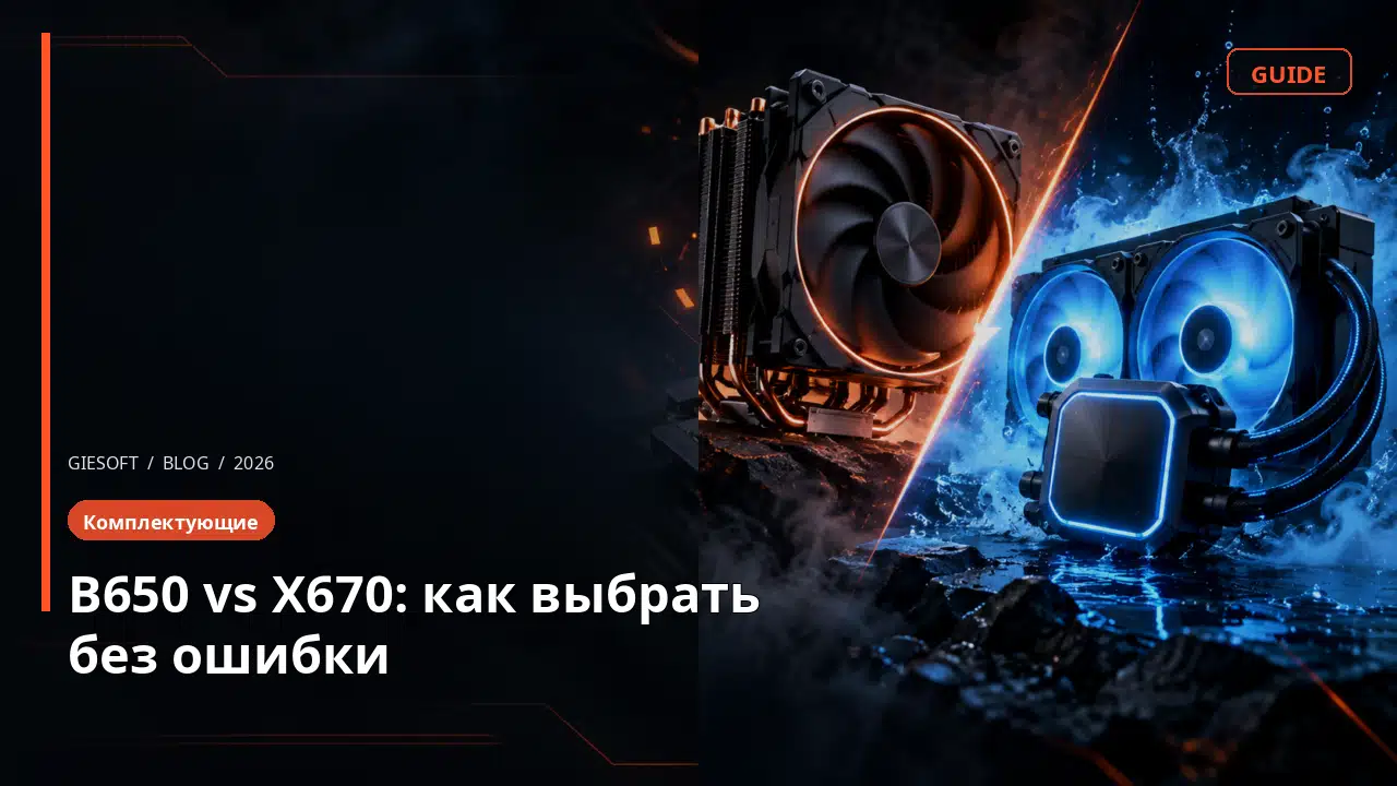 B650 vs X670: как выбрать без ошибки