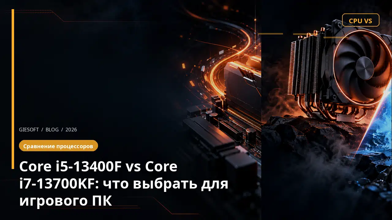 Core i5-13400F vs Core i7-13700KF: что выбрать для игрового ПК