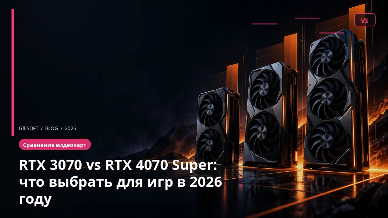 RTX 3070 vs RTX 4070 Super: что выбрать для игр в 2026 году