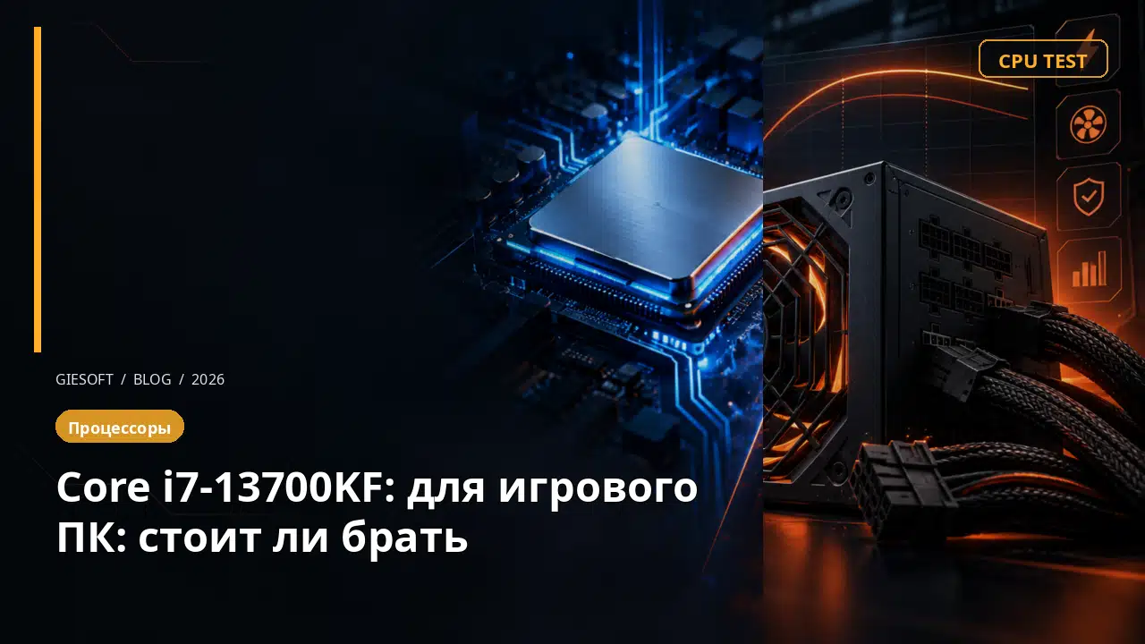 Core i7-13700KF: для игрового ПК: стоит ли брать
