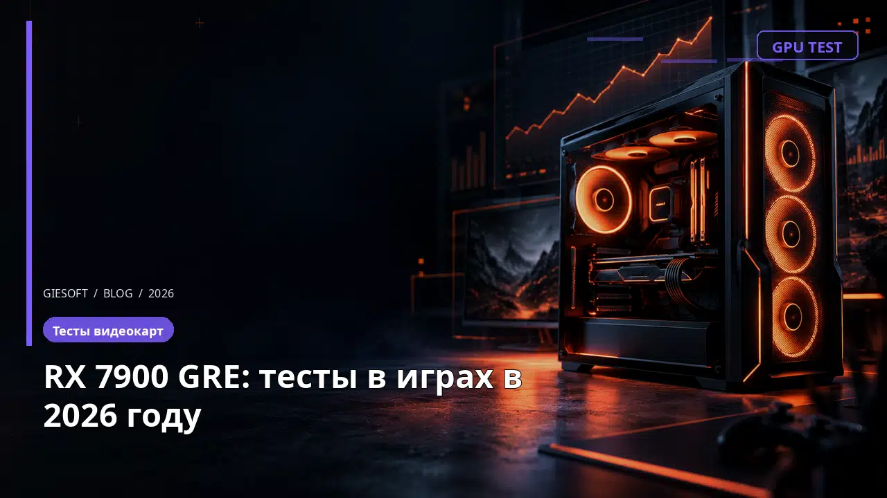 RX 7900 GRE: тесты в играх в 2026 году
