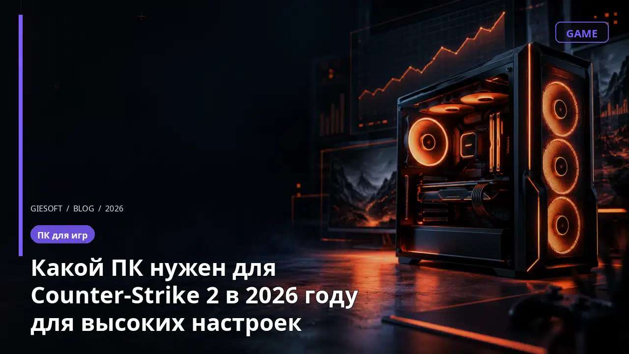 Какой ПК нужен для Counter-Strike 2 в 2026 году для высоких настроек
