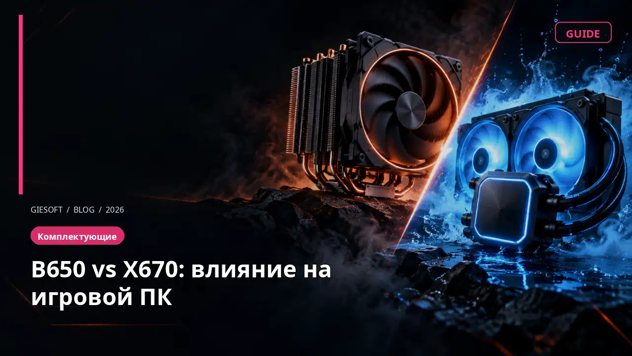 B650 vs X670: влияние на игровой ПК