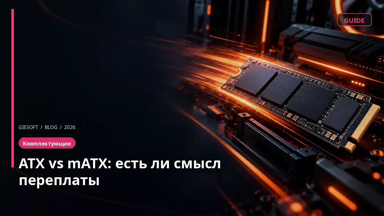 ATX vs mATX: есть ли смысл переплаты