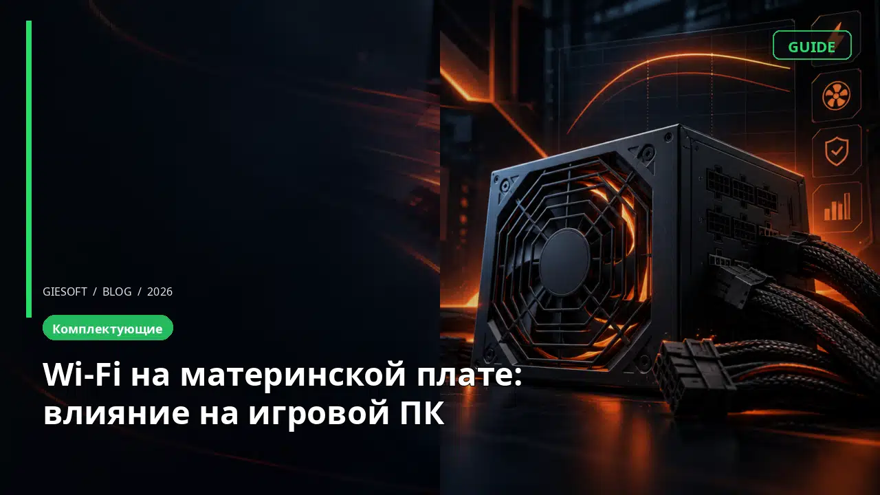 Wi-Fi на материнской плате: влияние на игровой ПК