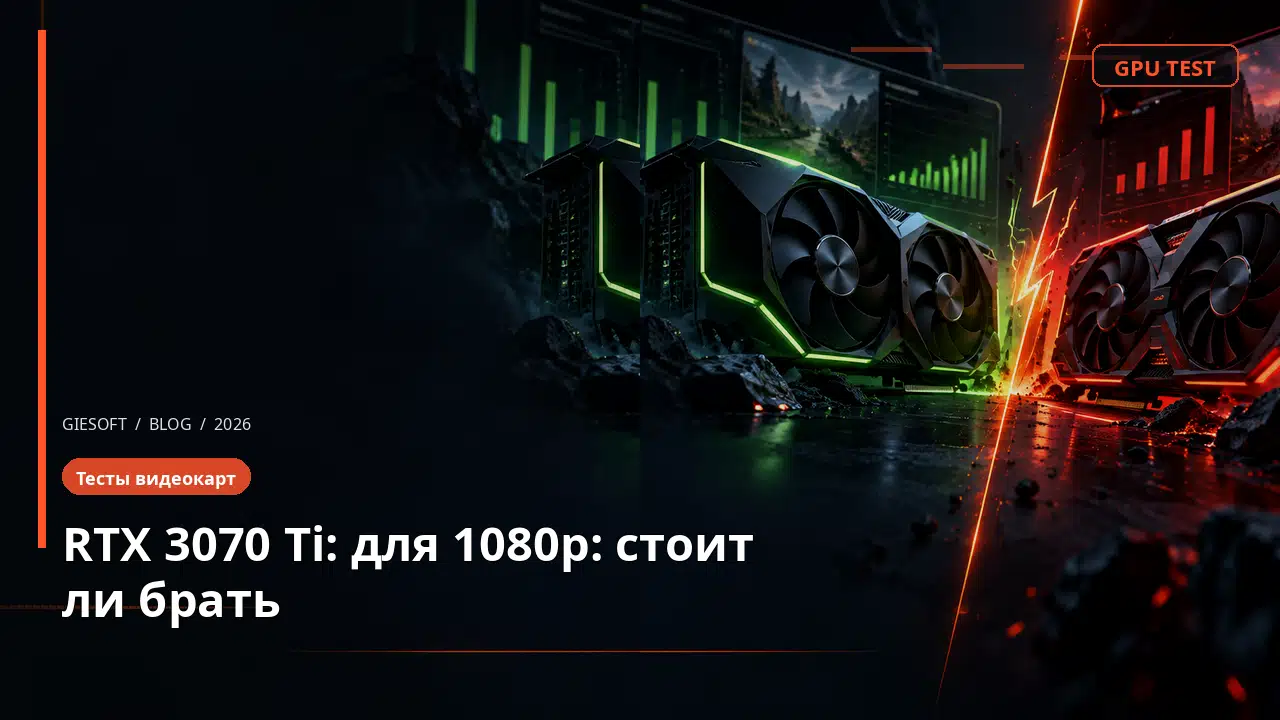RTX 3070 Ti: для 1080p: стоит ли брать