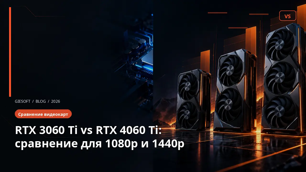 RTX 3060 Ti vs RTX 4060 Ti: сравнение для 1080p и 1440p