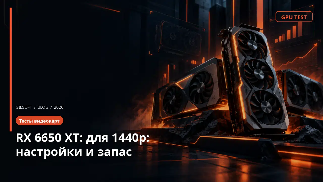 RX 6650 XT: для 1440p: настройки и запас