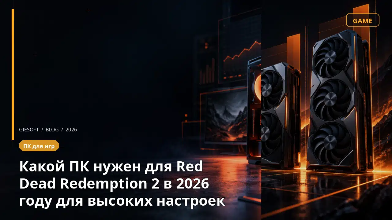 Какой ПК нужен для Red Dead Redemption 2 в 2026 году для высоких настроек