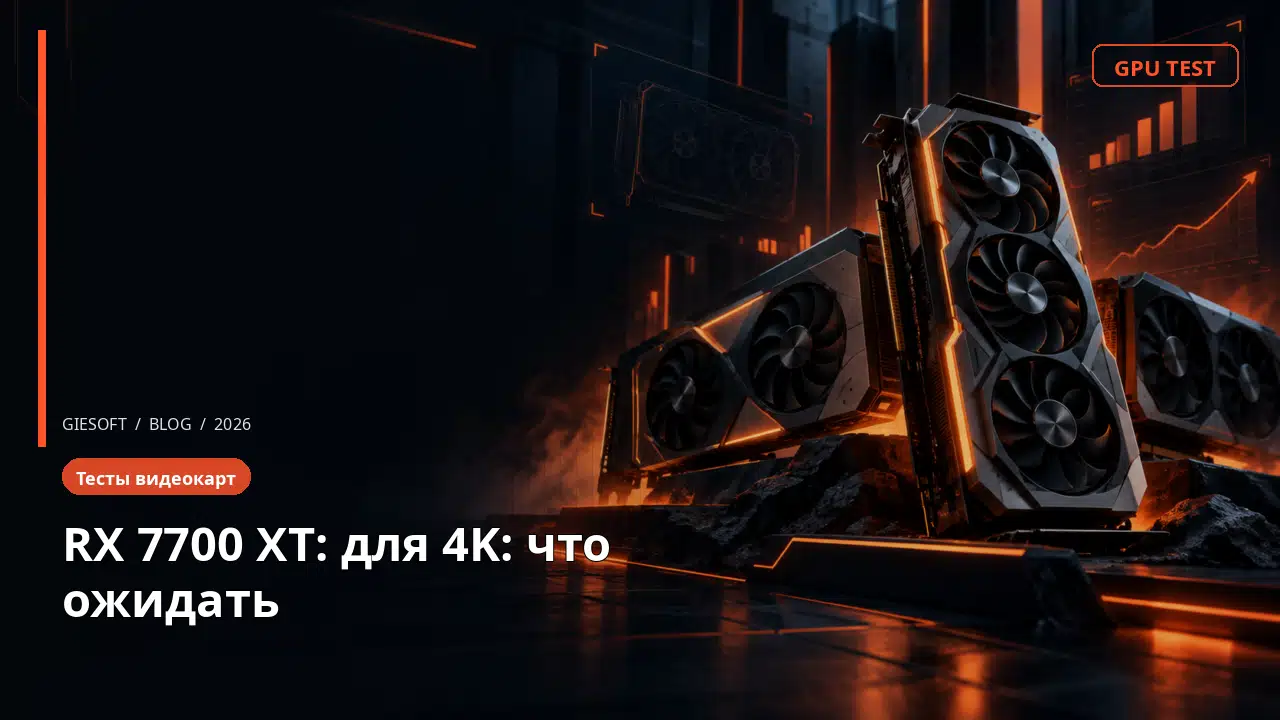 RX 7700 XT: для 4K: что ожидать