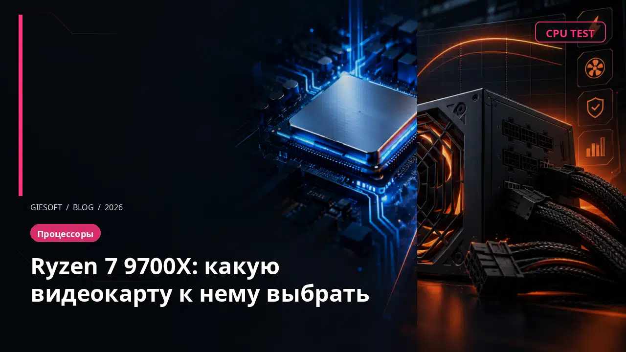Ryzen 7 9700X: какую видеокарту к нему выбрать