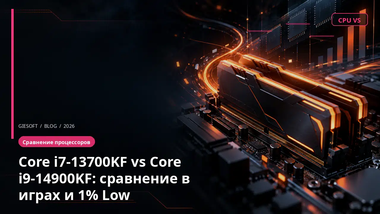 Core i7-13700KF vs Core i9-14900KF: сравнение в играх и 1% Low