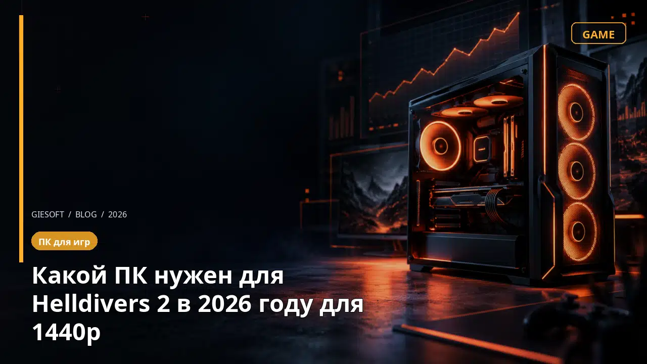 Какой ПК нужен для Helldivers 2 в 2026 году для 1440p